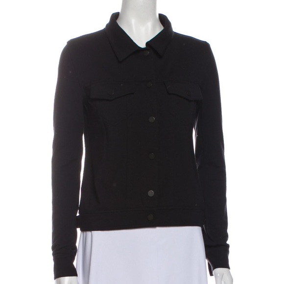 Alexander Wang Black Cloth Denim Style Jacket